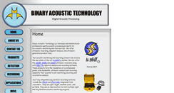 Desktop Screenshot of binaryacoustictech.com
